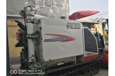 久保田4LZ-4(PRO988Q)全喂入履带收割机 高效农业的卓越选择